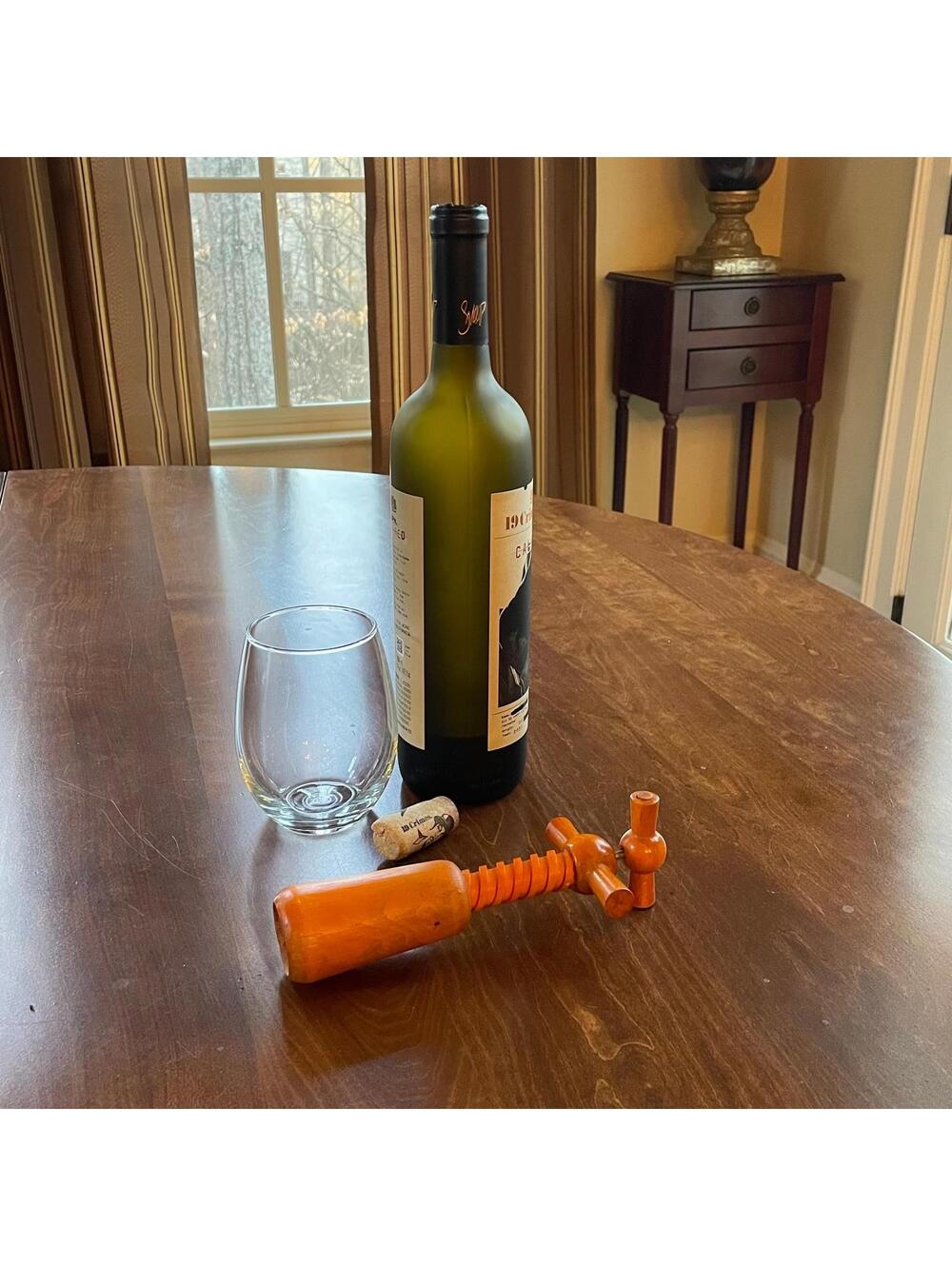 MCM Wooden Corkscrew
